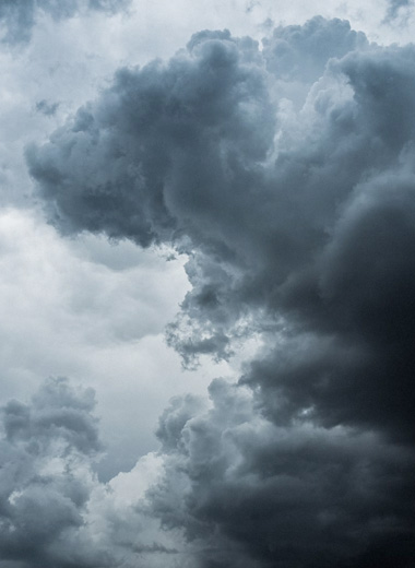 Lightning is nature's balancing act